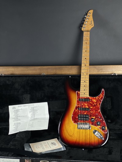 Suhr Classic S Paulownia 3 Tone Burst